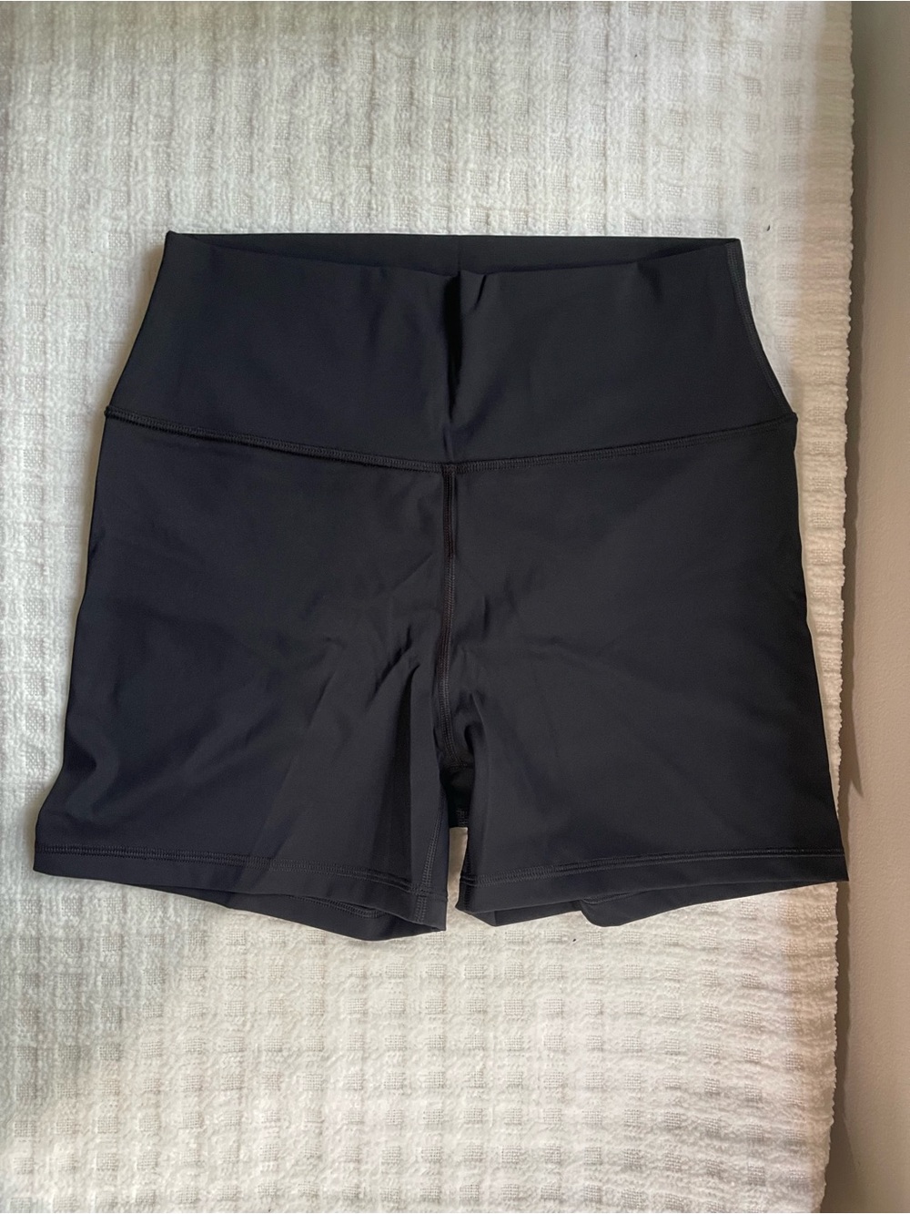 CRZ YOGA Naked Feeling Black High-Rise Bike Shorts
